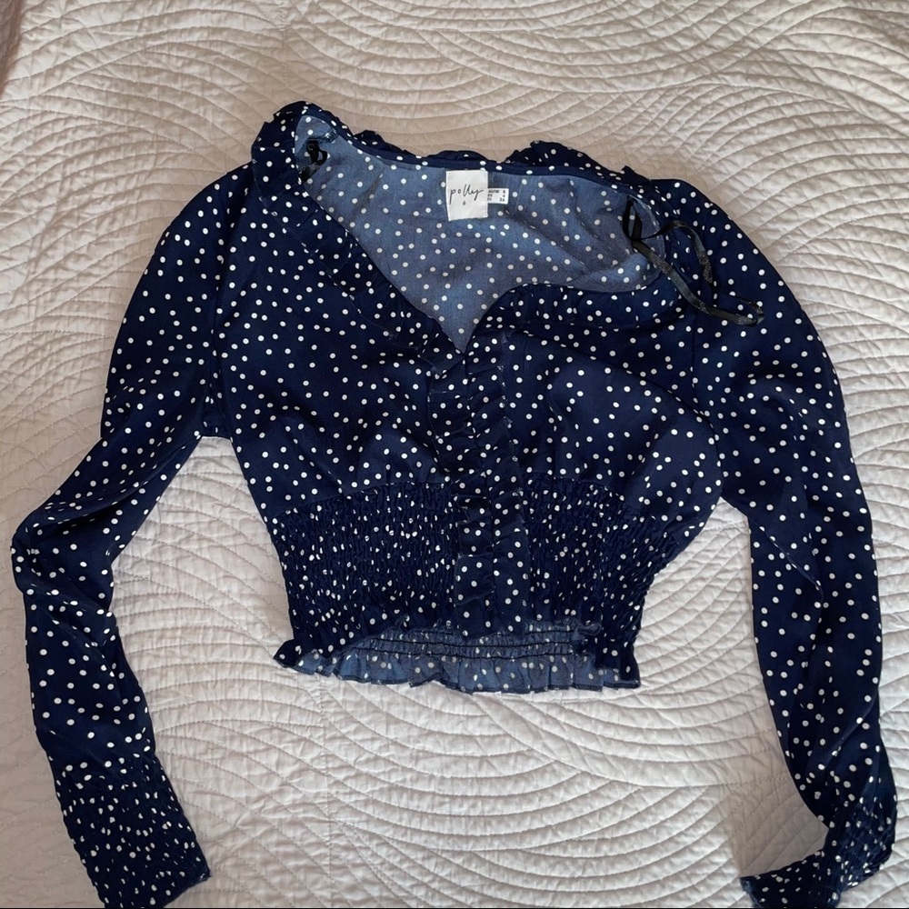 Princess Polly polka dot top